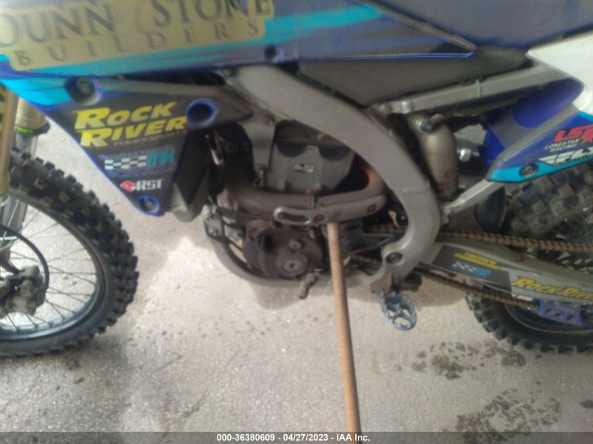 2015 YAMAHA YZ250 F JYACG34C0FA007981
