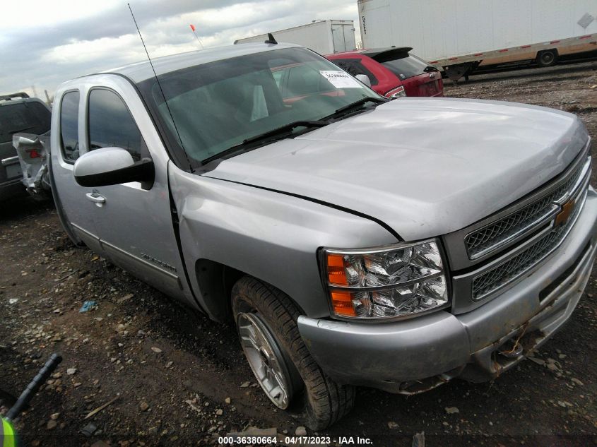 2013 CHEVROLET SILVERADO 1500 LT - 1GCRKSE74DZ340059