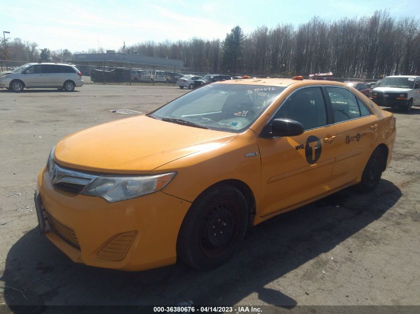 2013 TOYOTA CAMRY HYBRID LE/XLE 4T1BD1FK7DU096618