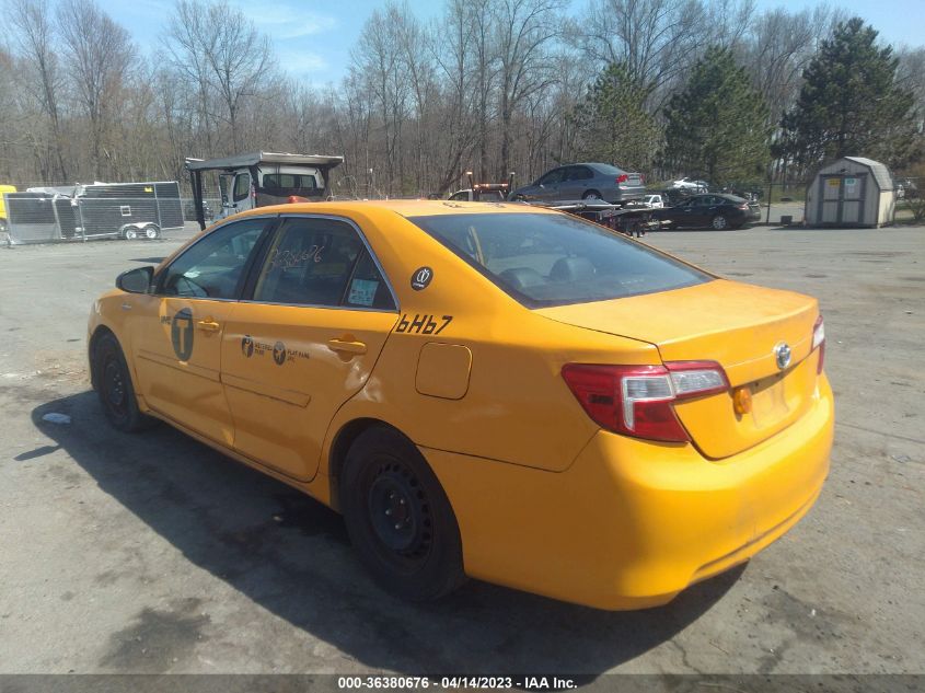 2013 TOYOTA CAMRY HYBRID LE/XLE 4T1BD1FK7DU096618