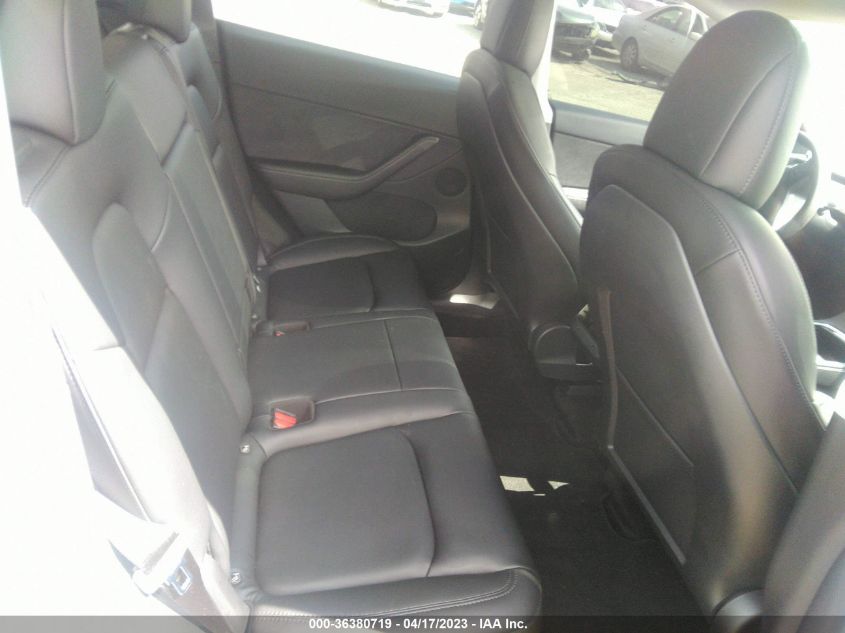 2022 TESLA MODEL Y LONG RANGE - 7SAYGDEE6NF317643