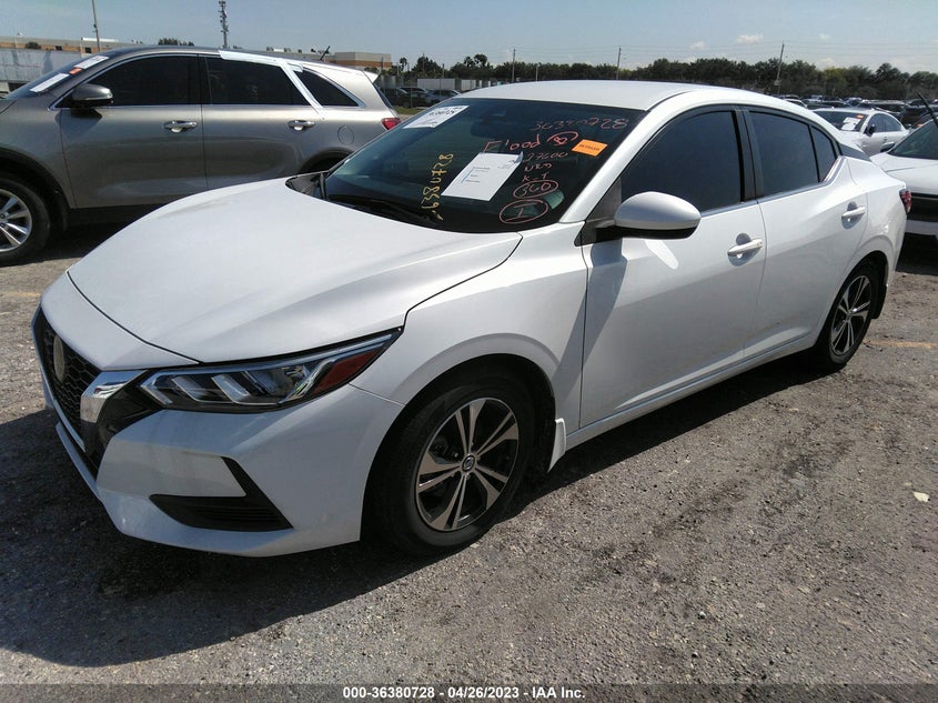 VIN 3N1AB8CV1MY235008 2021 NISSAN SENTRA SV