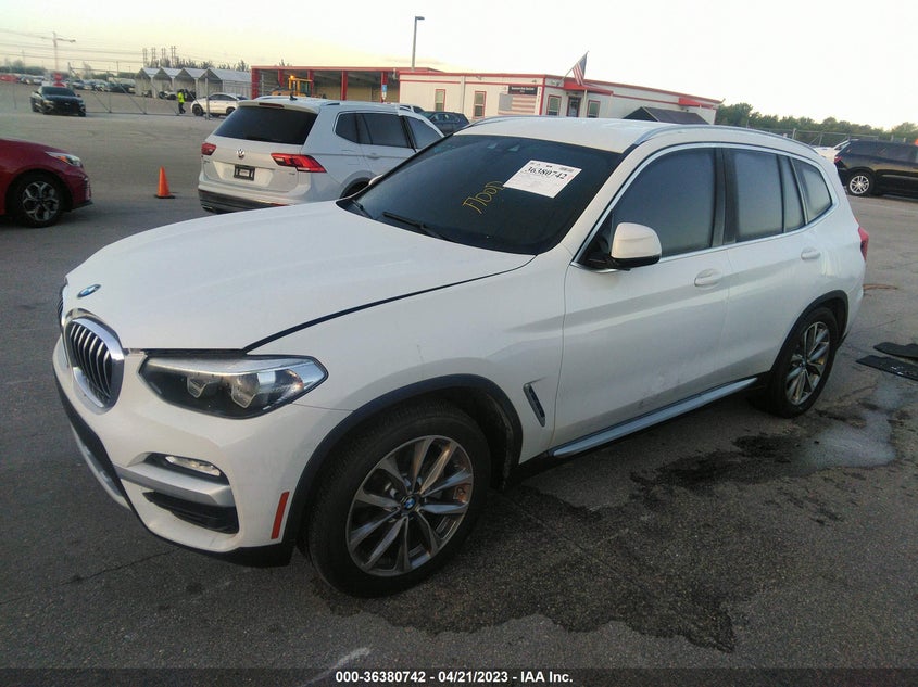 VIN 5UXTR7C50KLR48269 2019 BMW X3 SDRIVE30I