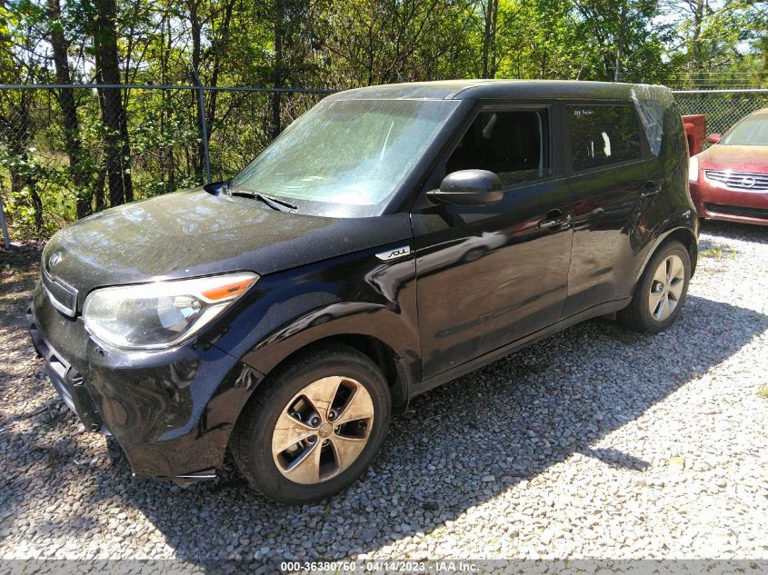 2015 KIA SOUL BASE - KNDJN2A29F7207729