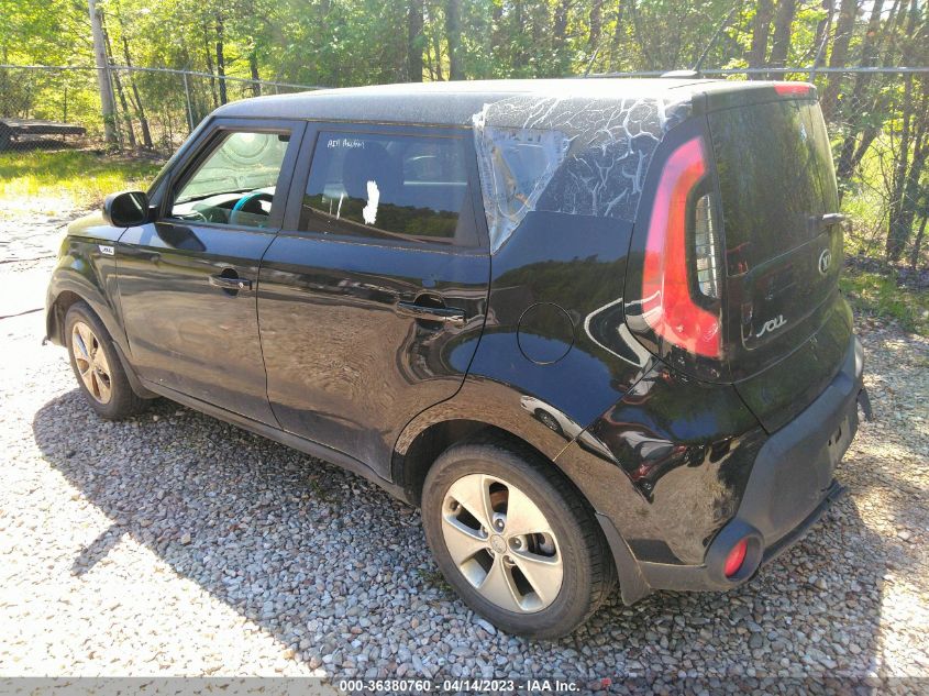 2015 KIA SOUL BASE - KNDJN2A29F7207729