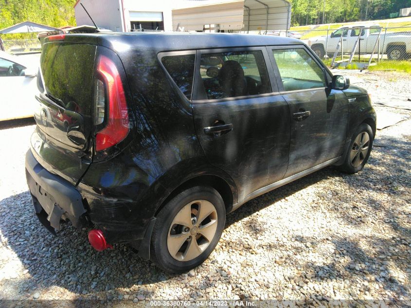 2015 KIA SOUL BASE - KNDJN2A29F7207729