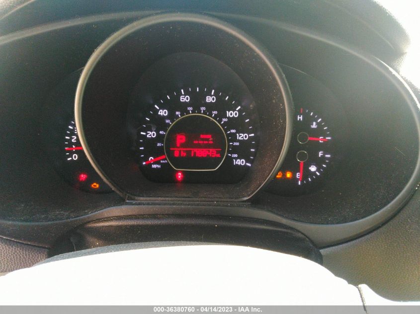 2015 KIA SOUL BASE - KNDJN2A29F7207729