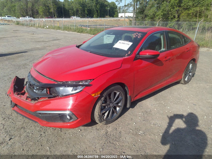 VIN 2HGFC1F71KH650077 2019 HONDA CIVIC SEDAN EX-L