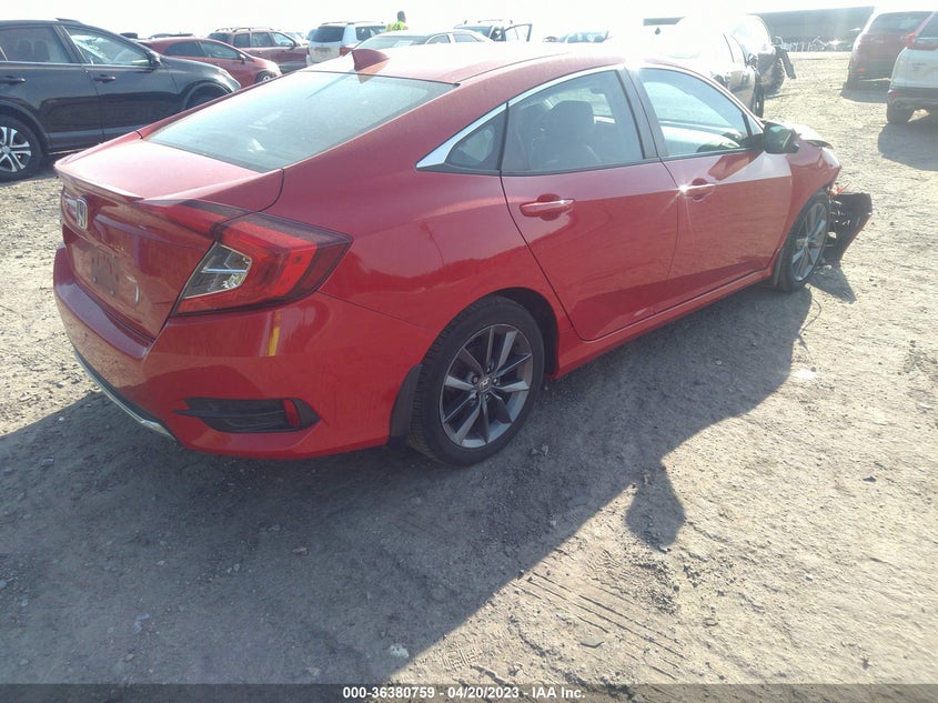 VIN 2HGFC1F71KH650077 2019 HONDA CIVIC SEDAN EX-L