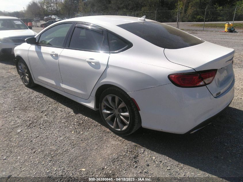 2016 CHRYSLER 200 S - 1C3CCCBB8GN188482
