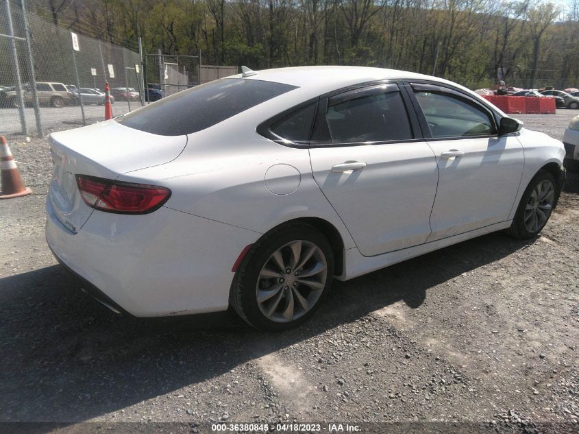 2016 CHRYSLER 200 S - 1C3CCCBB8GN188482