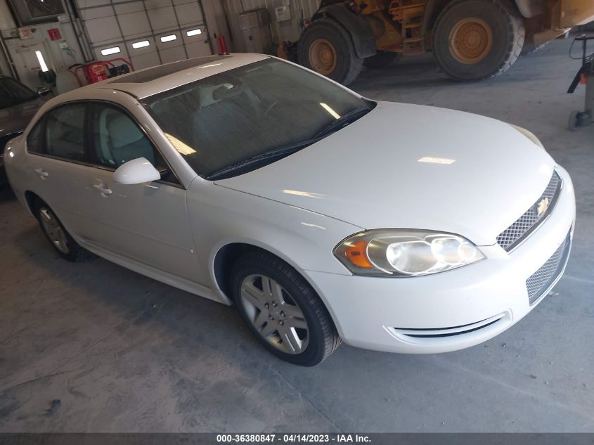 2013 CHEVROLET IMPALA LT - 2G1WG5E36D1143933