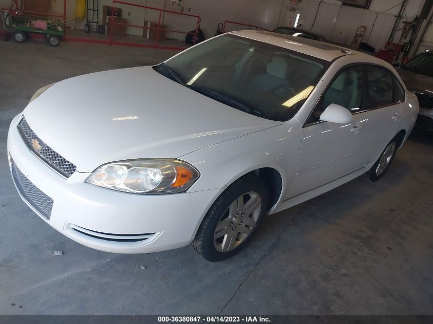 2013 CHEVROLET IMPALA LT - 2G1WG5E36D1143933