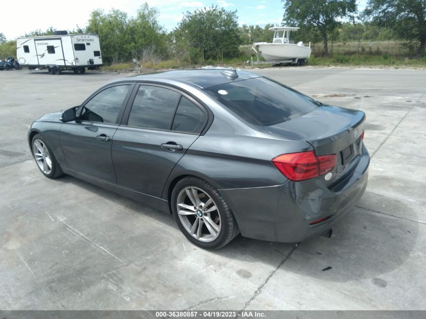 2016 BMW 3 SERIES 320I - WBA8E1G59GNT35960