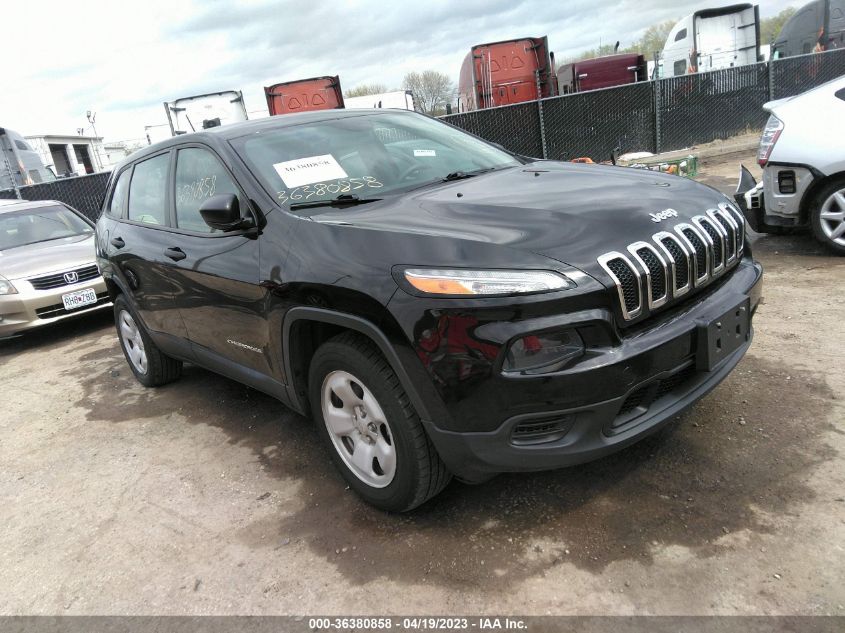 2014 JEEP CHEROKEE SPORT - 1C4PJMAB4EW145663