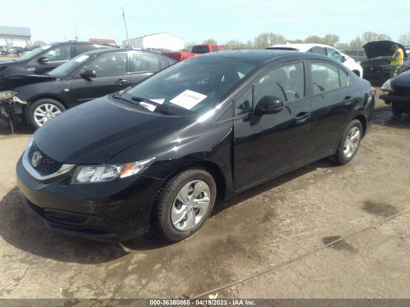 2013 HONDA CIVIC SDN LX - 2HGFB2F52DH302007