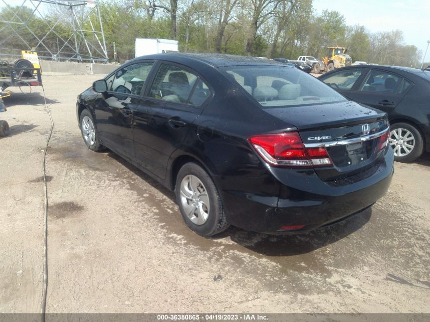 2013 HONDA CIVIC SDN LX - 2HGFB2F52DH302007