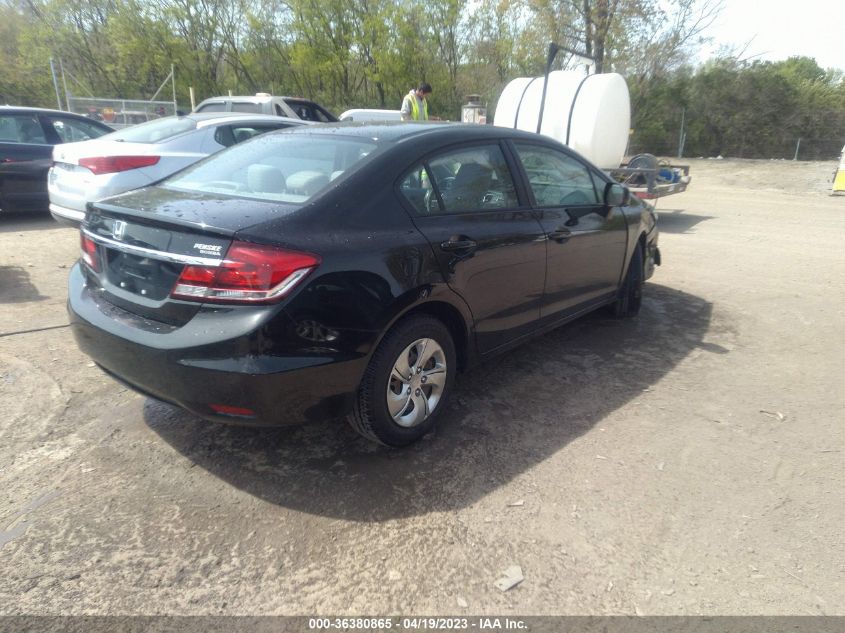 2013 HONDA CIVIC SDN LX - 2HGFB2F52DH302007
