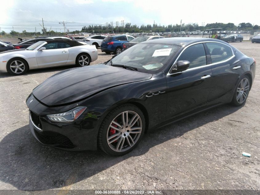 2017 MASERATI GHIBLI S ZAM57RSA8H1198937
