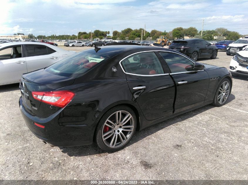 2017 MASERATI GHIBLI S ZAM57RSA8H1198937