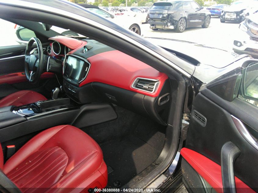2017 MASERATI GHIBLI S ZAM57RSA8H1198937