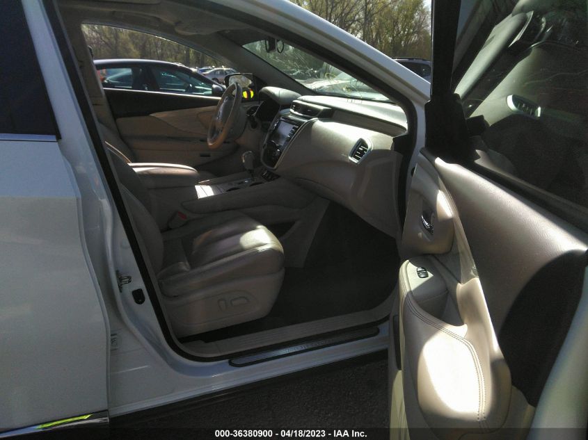 2017 NISSAN MURANO PLATINUM - 5N1AZ2MH3HN144223