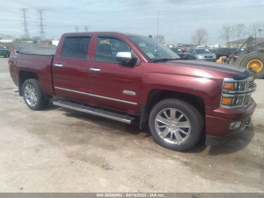 2014 CHEVROLET SILVERADO 1500 HIGH COUNTRY - 3GCUKTEC5EG409808