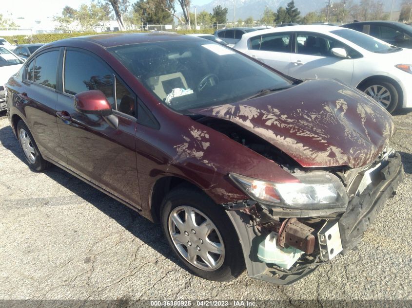 2013 HONDA CIVIC SDN LX - 19XFB2F5XDE232802