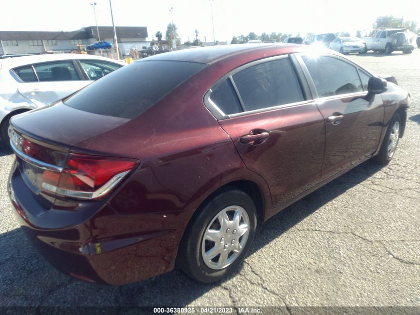 2013 HONDA CIVIC SDN LX - 19XFB2F5XDE232802