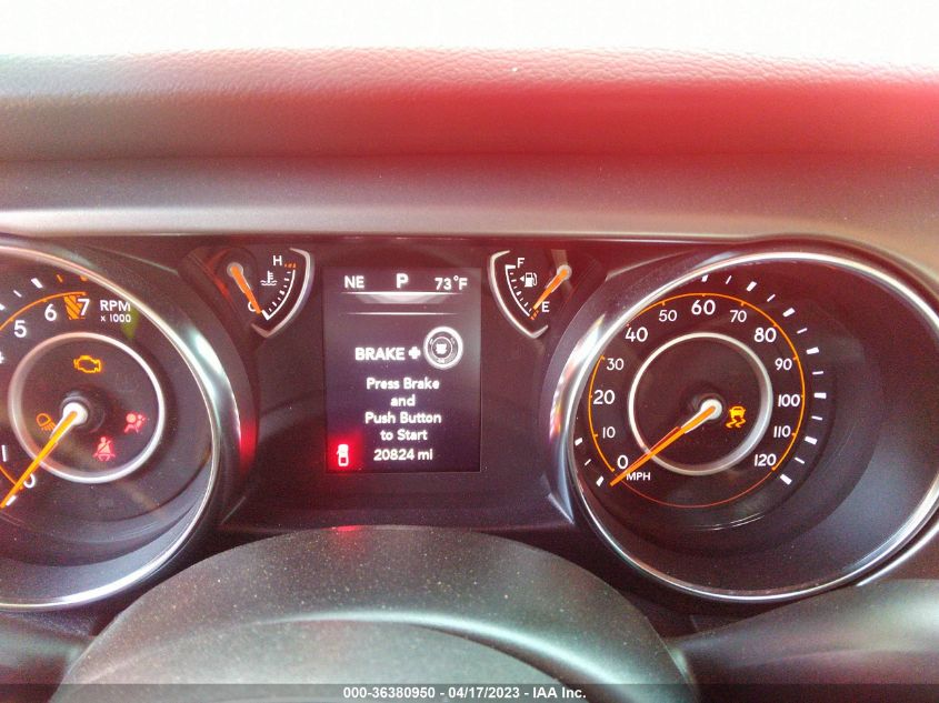 2021 JEEP GLADIATOR WILLYS SPORT - 1C6HJTAG0ML602387