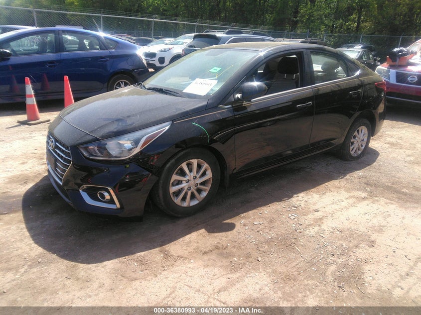 VIN 3KPC24A63LE100865 2020 HYUNDAI ACCENT SEL