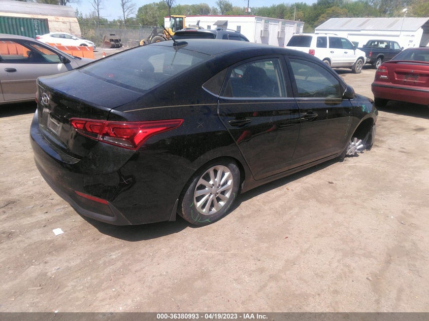 VIN 3KPC24A63LE100865 2020 HYUNDAI ACCENT SEL