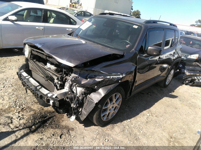 VIN ZACNJCBB1MPM33049 2021 JEEP RENEGADE LATITUDE