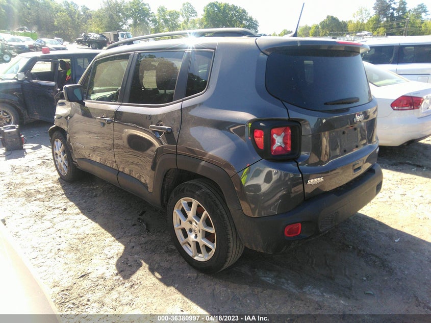 VIN ZACNJCBB1MPM33049 2021 JEEP RENEGADE LATITUDE