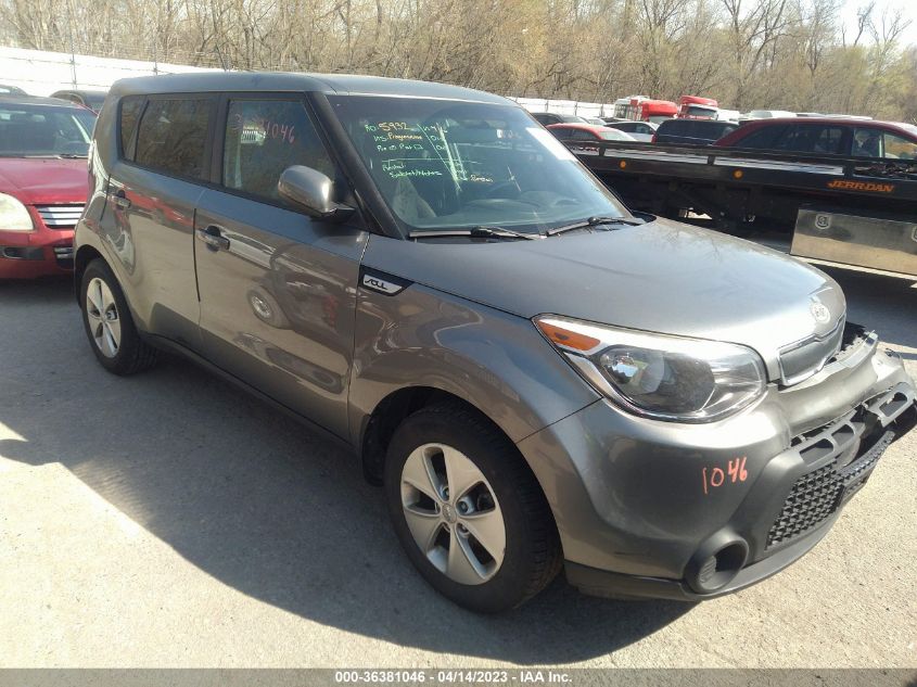 2015 KIA SOUL BASE - KNDJN2A27F7138040