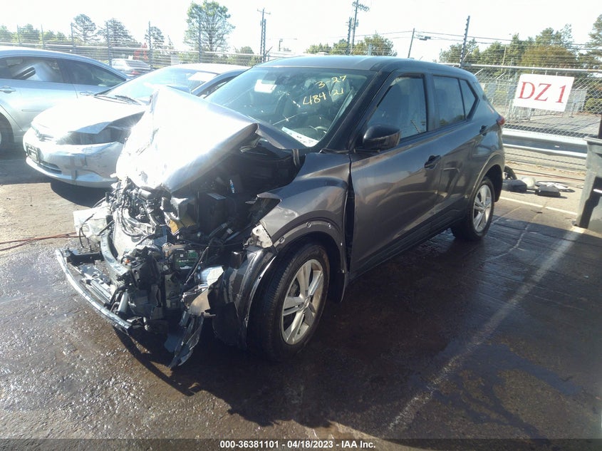 VIN 3N1CP5BV4ML484121 2021 NISSAN KICKS S