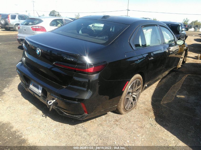 2023 BMW 7 SERIES 740I - WBA23EH01PCM73591