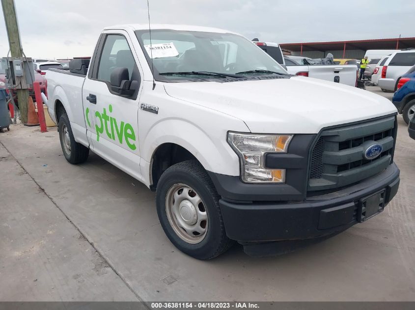 2016 FORD F-150 XL/XLT - 1FTMF1C83GFB29316