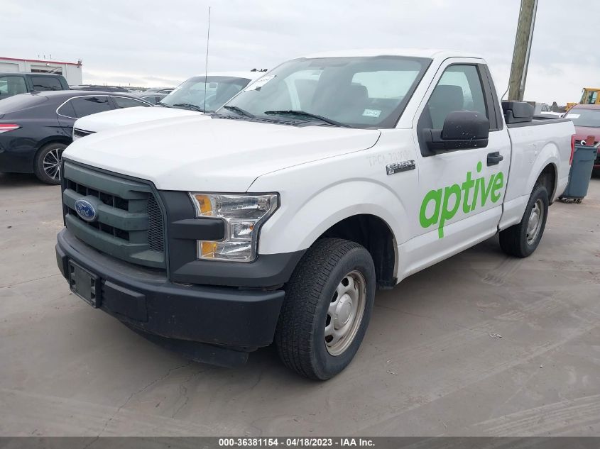 2016 FORD F-150 XL/XLT - 1FTMF1C83GFB29316