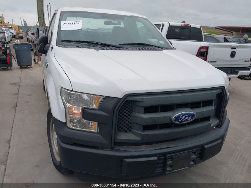 2016 FORD F-150 XL/XLT - 1FTMF1C83GFB29316