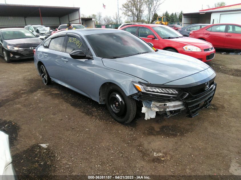 2022 HONDA ACCORD SEDAN SPORT - 1HGCV2F3XNA009898