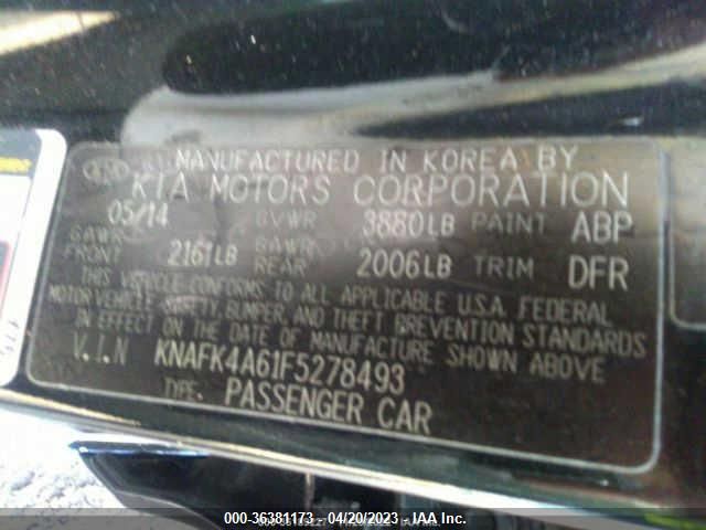 2015 KIA FORTE LX - KNAFK4A61F5278493