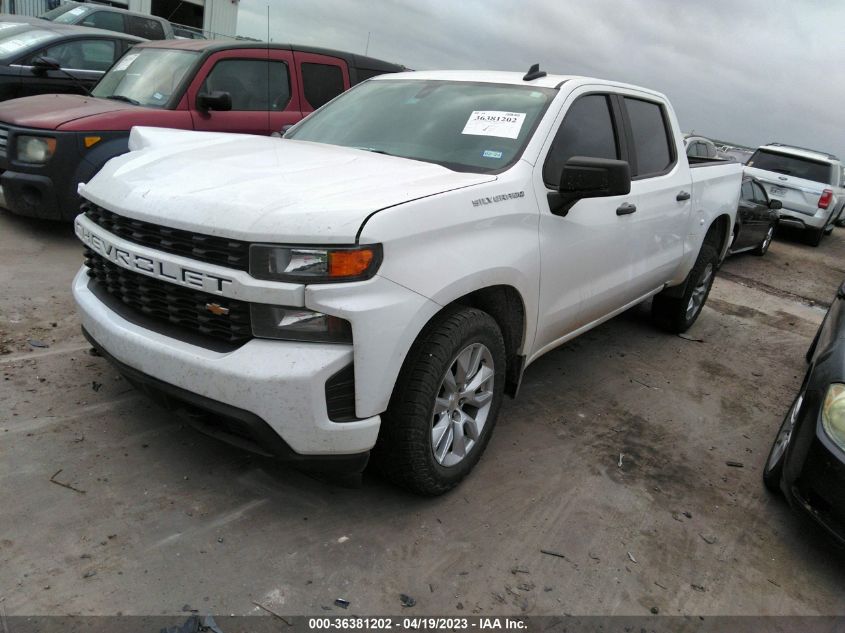 2020 CHEVROLET SILVERADO 1500 CUSTOM - 3GCPWBEH6LG112485