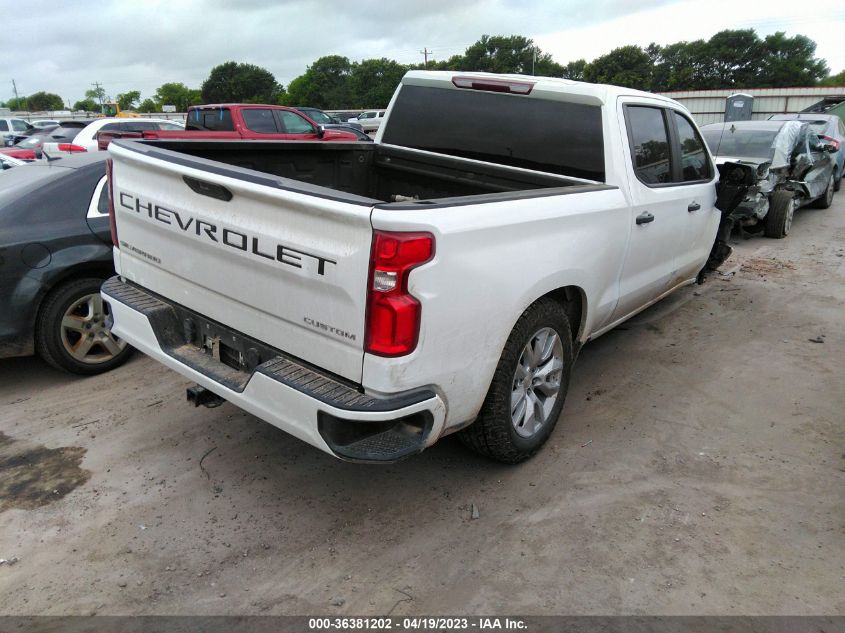 2020 CHEVROLET SILVERADO 1500 CUSTOM - 3GCPWBEH6LG112485