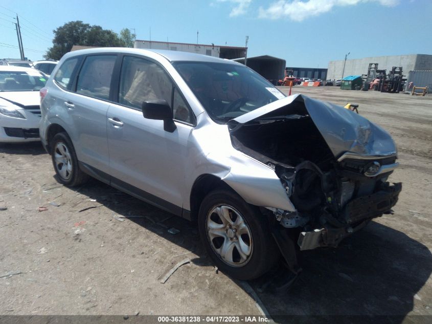 2014 SUBARU FORESTER 2.5I - JF2SJAAC9EH450339