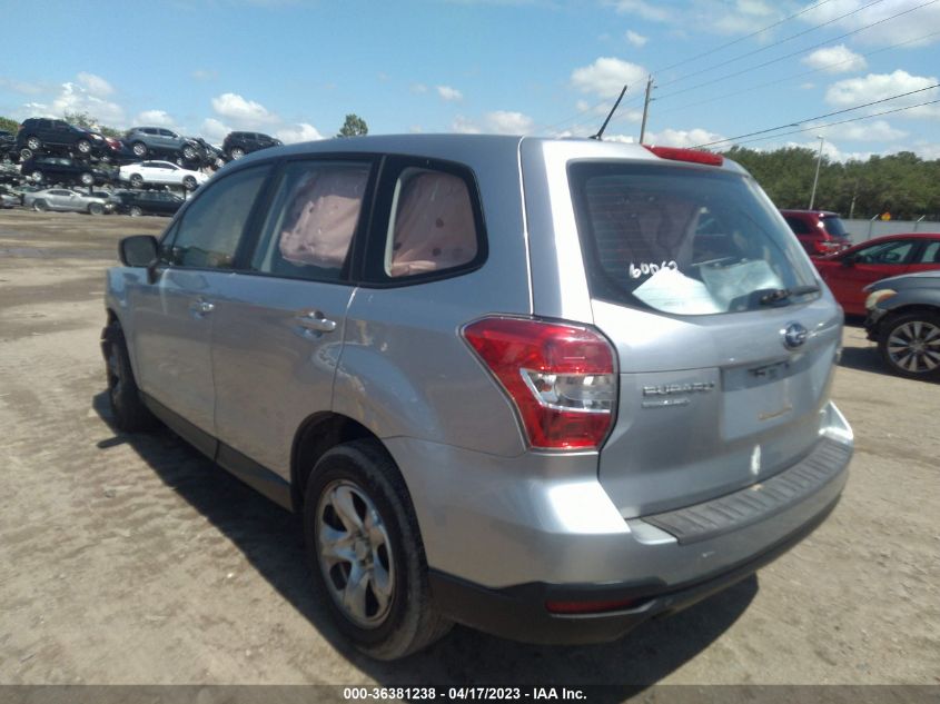 2014 SUBARU FORESTER 2.5I - JF2SJAAC9EH450339