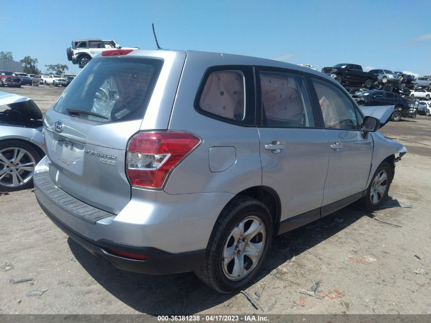 2014 SUBARU FORESTER 2.5I - JF2SJAAC9EH450339