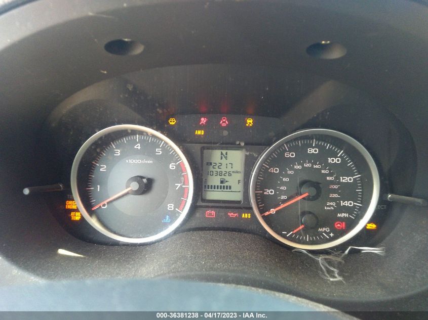 2014 SUBARU FORESTER 2.5I - JF2SJAAC9EH450339