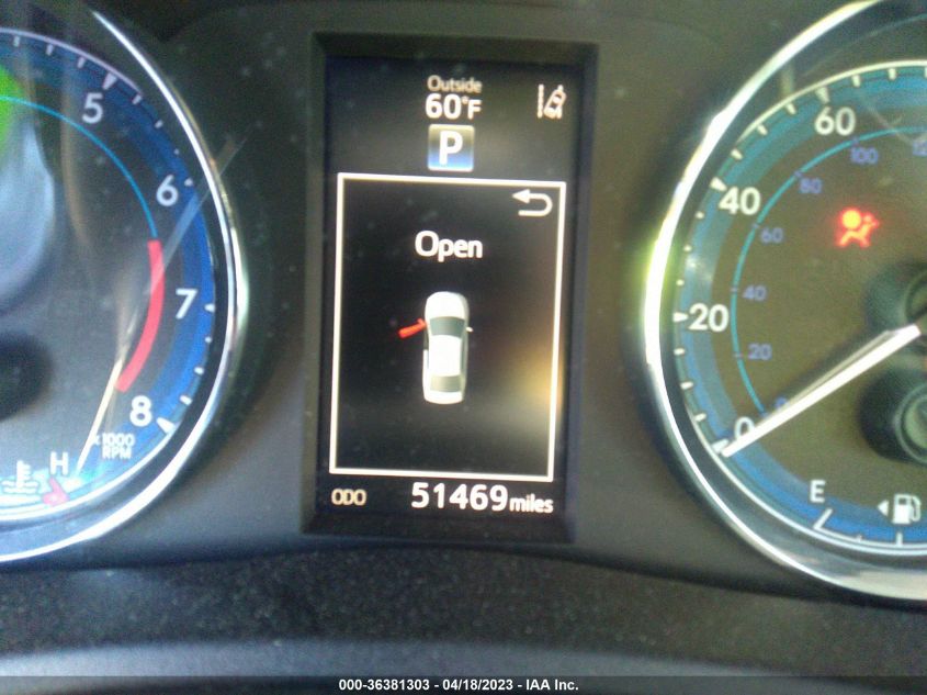 2018 TOYOTA COROLLA L/LE/XLE/SE/XSE - 2T1BURHE2JC107382
