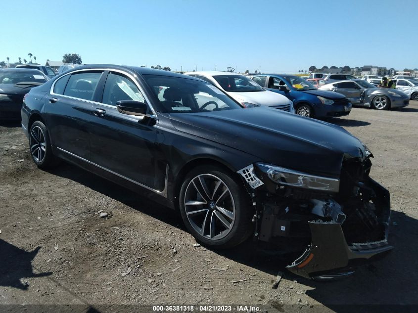2022 BMW 7 SERIES 750I XDRIVE - WBA7U2C07NCK05876
